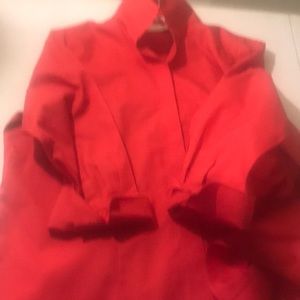 Chico’s size 2 shirt with standup collar